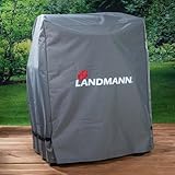 Landmann Wetterschutzhaube-UM669303, grau, 80x120x60, 670152 - 3